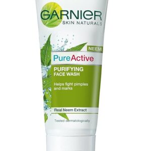 Garnier Skin Naturals Pure Active Neem Face Wash, 100gm