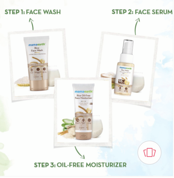 Mama earth Rice Water Facewash - Image 3